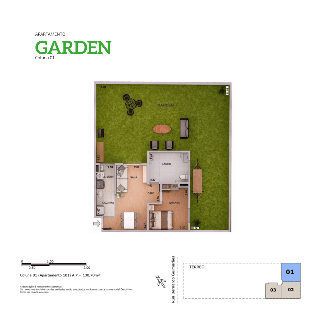 Garden Coluna 1 GO Quintino
