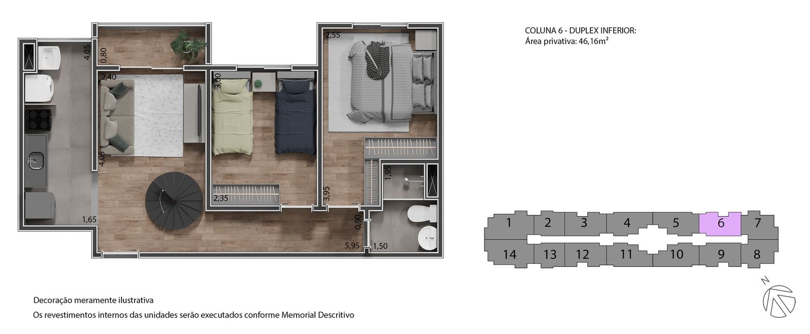 PH - COLUNA 06 - DUPLEX INF
