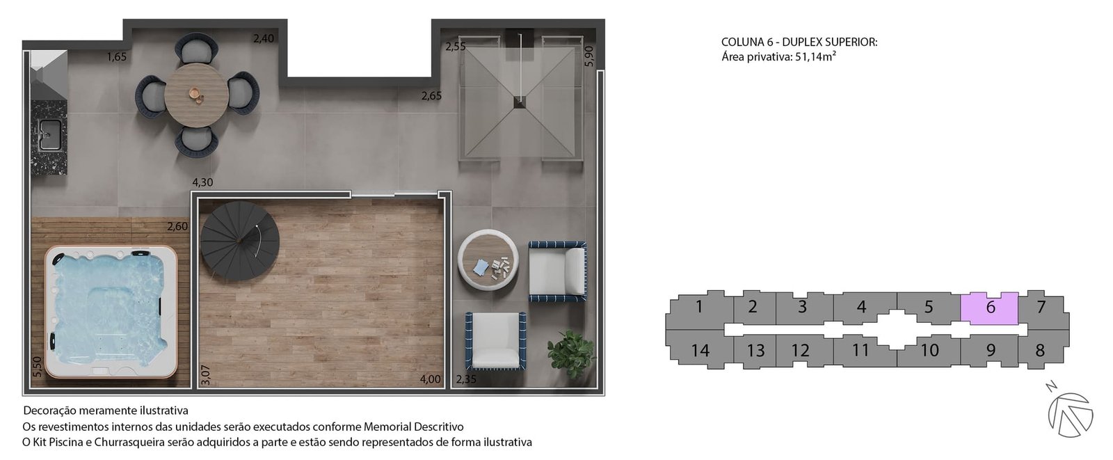 PH - COLUNA 06 - DUPLEX SUP